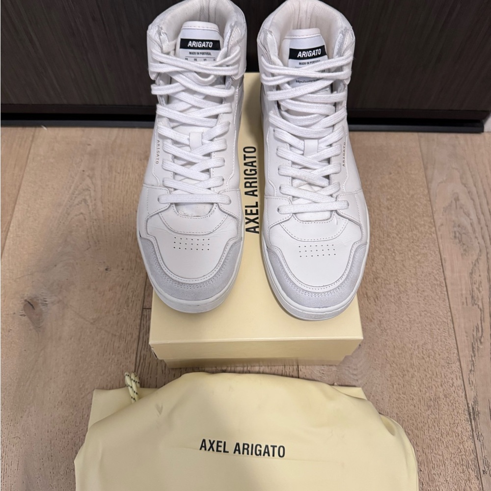 Axel Arigato Dice High White Leather U.S men’s size 10